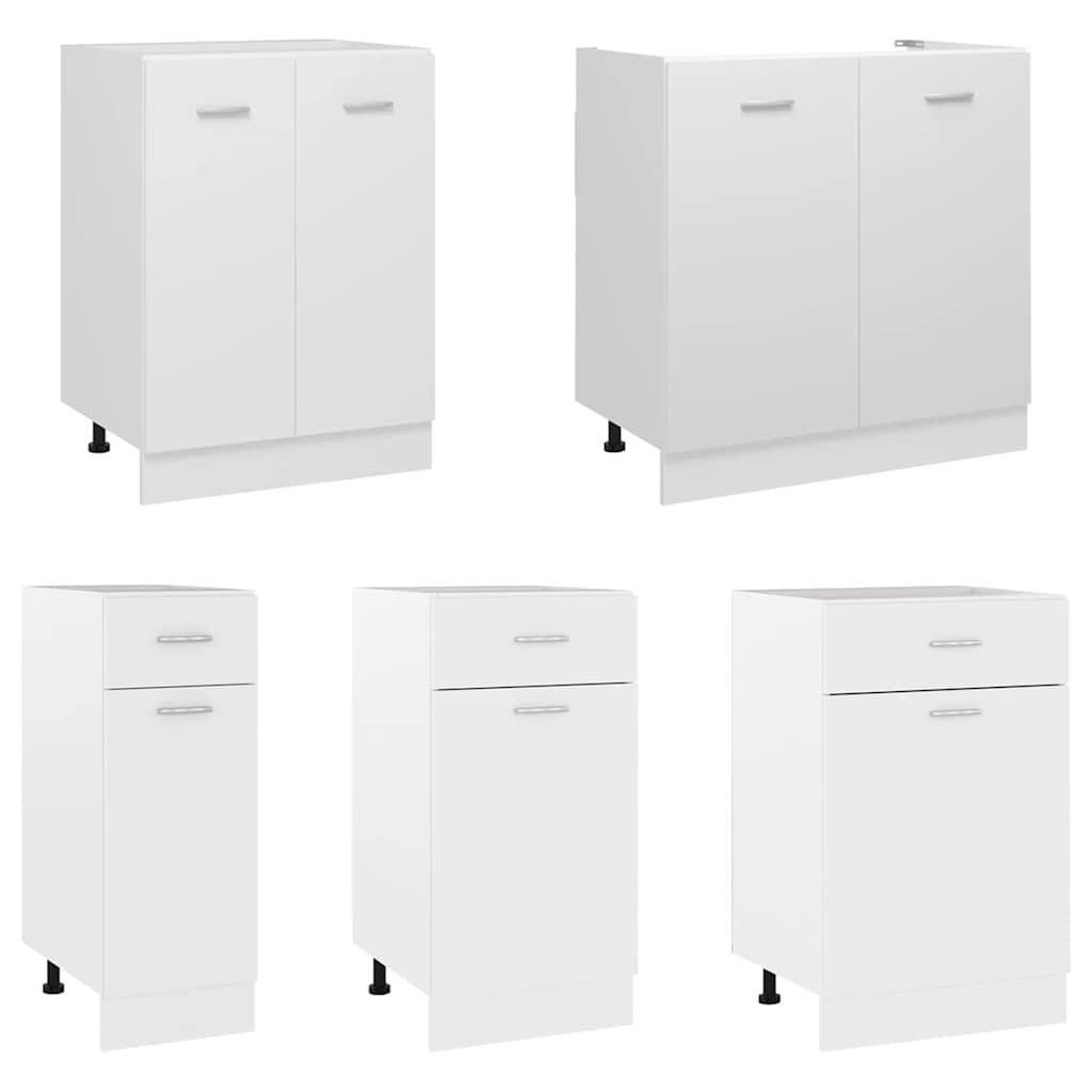 Under Sink Cabinet White 80cm Kitchen Storage | HomeAndLiving