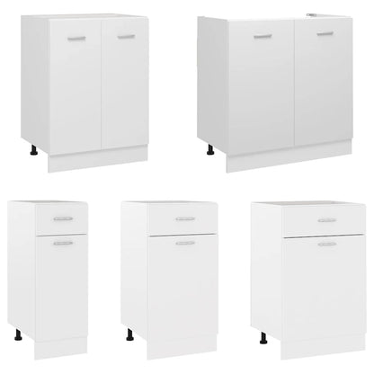 Under Sink Cabinet White 80cm Kitchen Storage | HomeAndLiving