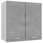 Hanging Cabinet Concrete Grey - Engineered Wood