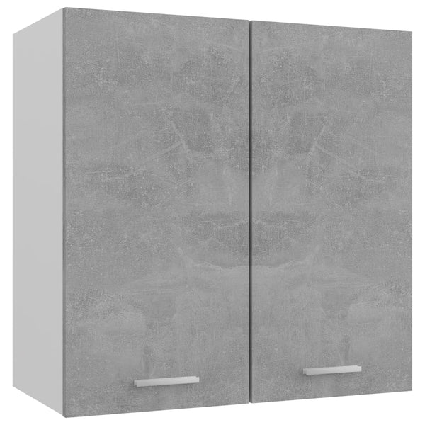  Hanging Cabinet Concrete Grey - Engineered Wood