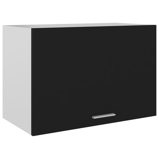Hanging Cabinet Black /Engineered Wood