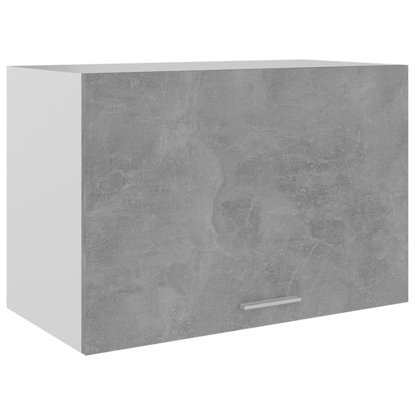  Hanging Cabinet Concrete Grey Engineered Wood