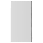 Hanging Glass Cabinet Concrete Grey 60x60cm | HomeAndLiving