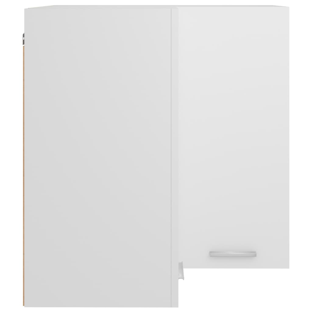 Corner Wall Cabinet White 57x57x60cm | HomeAndLiving