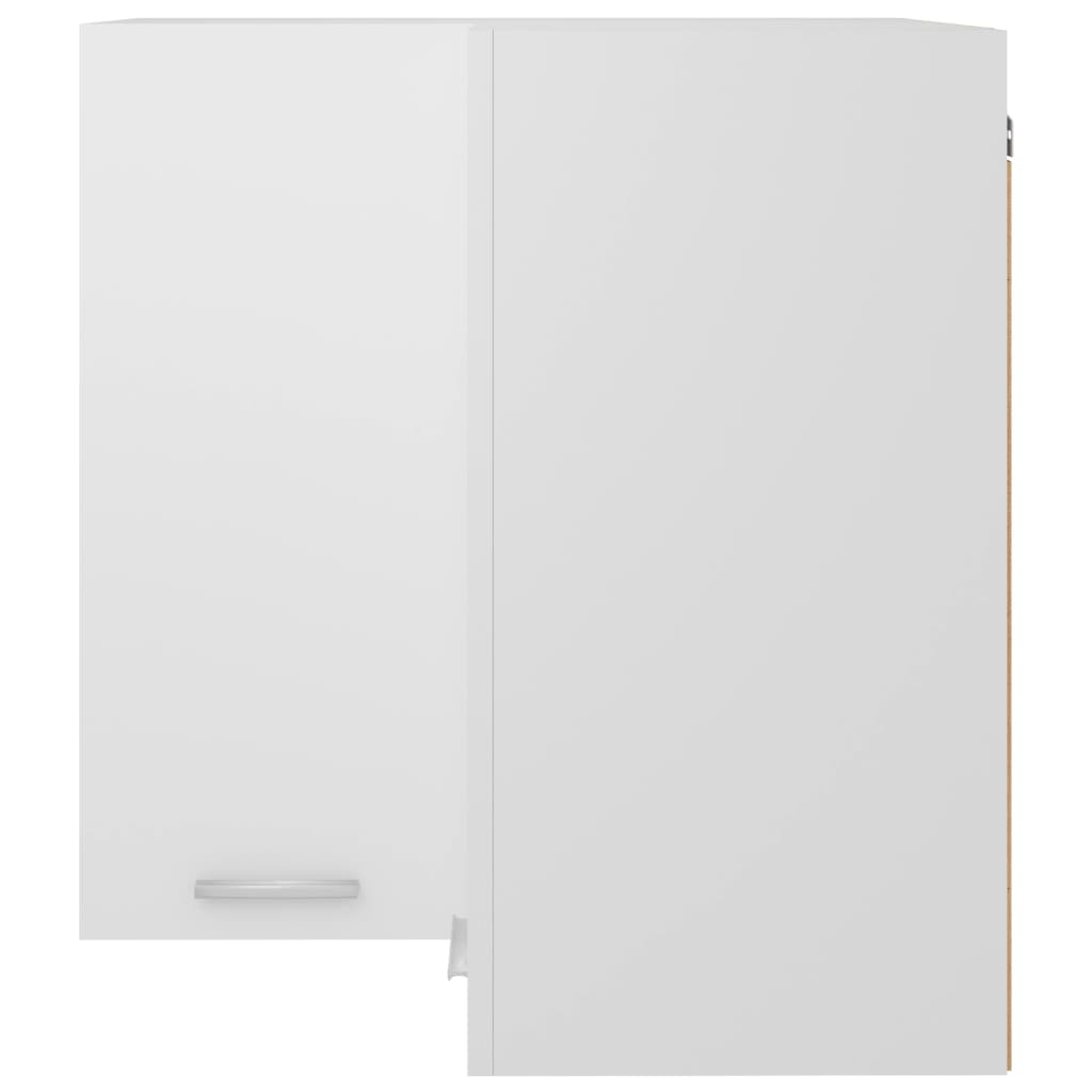 Corner Wall Cabinet White 57x57x60cm | HomeAndLiving
