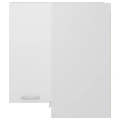 Corner Wall Cabinet White 57x57x60cm | HomeAndLiving