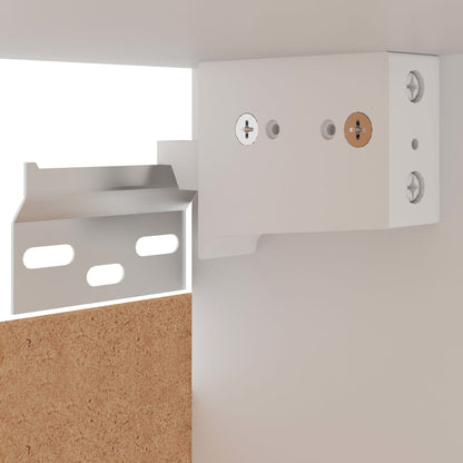 Corner Wall Cabinet White 57x57x60cm | HomeAndLiving