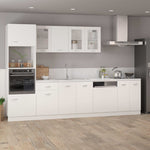Dishwasher Panel White Engineered Wood