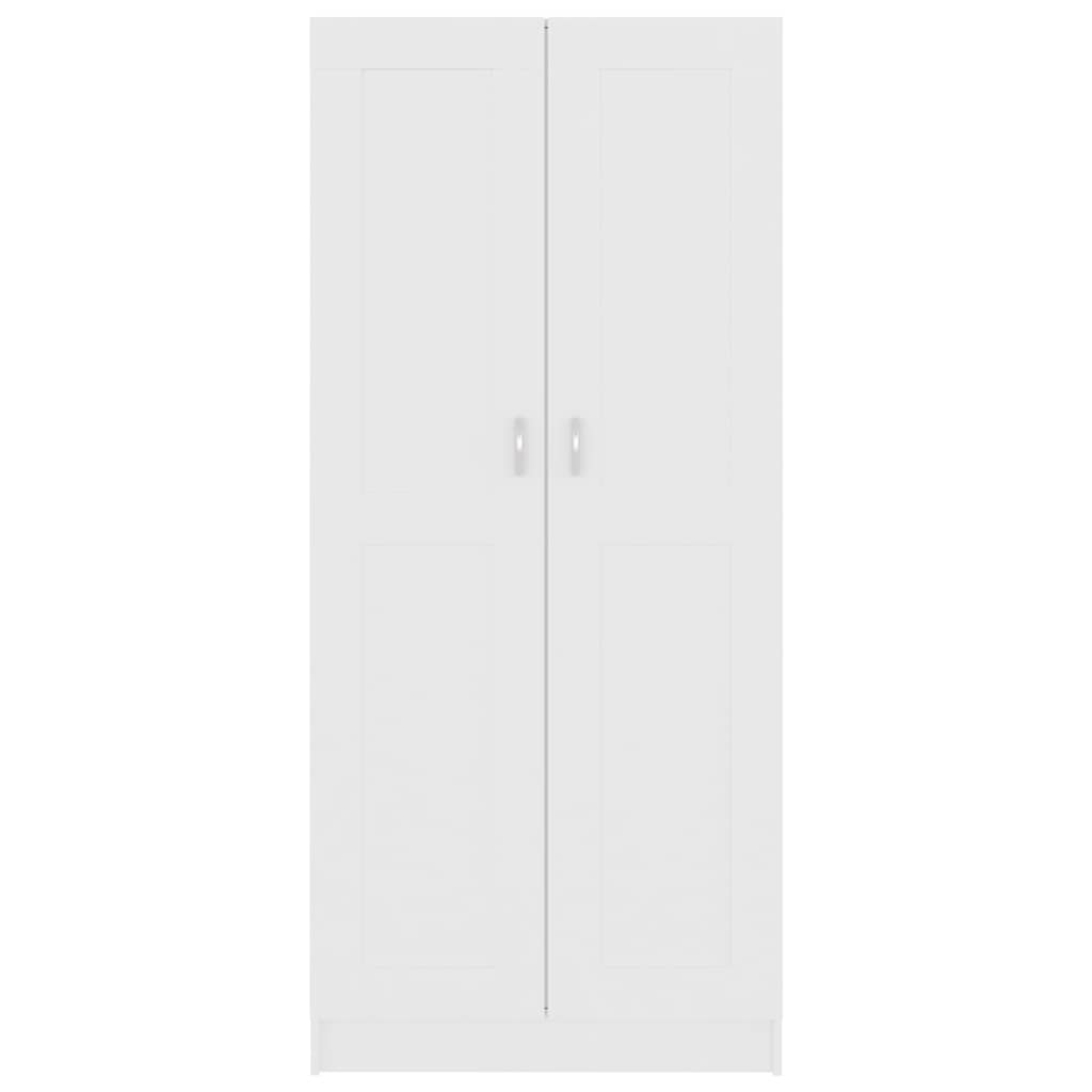 Tall White Bookcase Storage Cabinet 186cm | HomeAndLiving