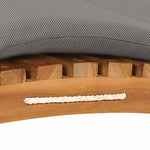 Premium Folding Sun Lounger with Dark Garden Gathering Patio Relax