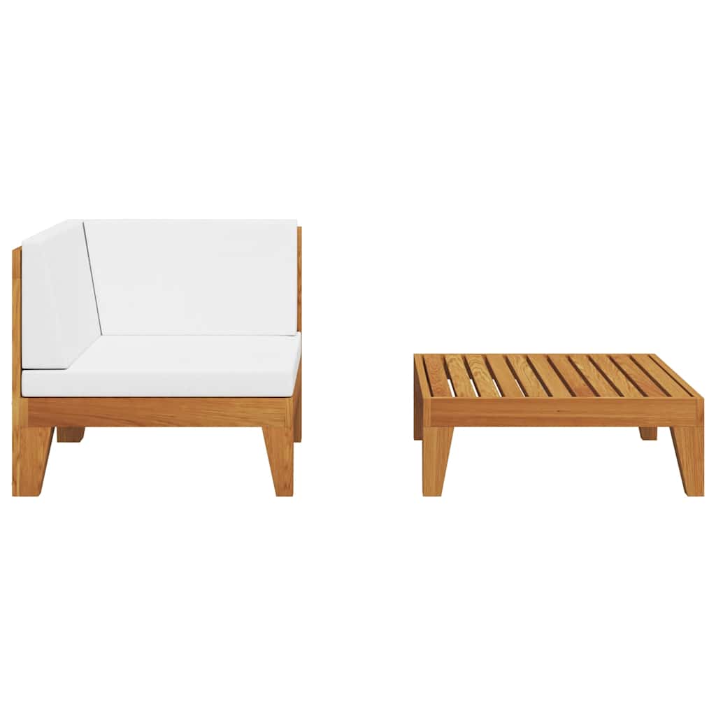 Functional 2 Piece Garden Lounge Set Indoor Outdoor Use Boho 
