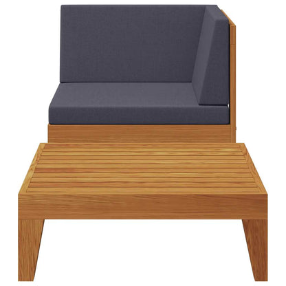 Decorative 2 Piece Garden Lounge Set Garden Gathering Urban Style 