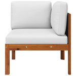 Comfortable Garden Corner Sofas 2 pcs Lounge Area Urban Style