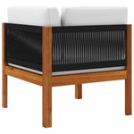 Comfortable Garden Corner Sofas 2 pcs Lounge Area Urban Style