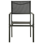 Minimalist Garden Chairs 4 pcs Textilene Daily Living Essential Modern Living