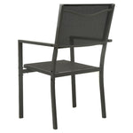 Minimalist Garden Chairs 4 pcs Textilene Daily Living Essential Modern Living