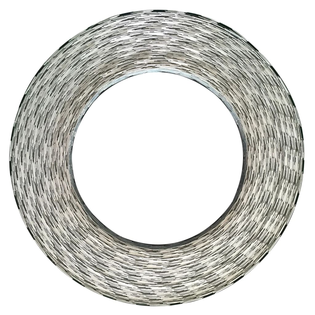 Razor Wire Galvanised Steel 100m 2 Pack | HomeAndLiving