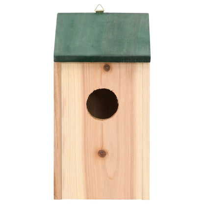 Bird Houses 10 pcs Solid Firwood