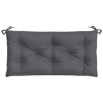 Garden Bench Cushion Anthracite