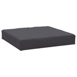 Pallet Sofa Cushions 2 pcs Anthracite Fabric