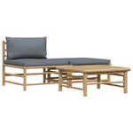 Decorative 3 Piece Garden Lounge Set Home Decor Accent Essentials