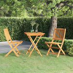 Refined 3 Piece Folding Garden Dining Home Decor Accent Modern Living