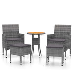 Refined 5 Piece Garden Lounge Set Home Decor Accent Evening