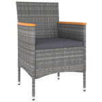 Contemporary 5 Piece Garden Lounge Set Patio Setup Modern Living
