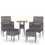Modern 5 Piece Garden Lounge Set Home Decor Accent Outdoor Living