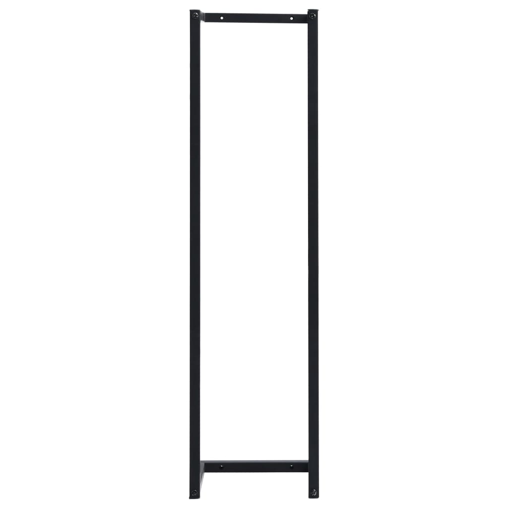 Towel Rack Black Iron