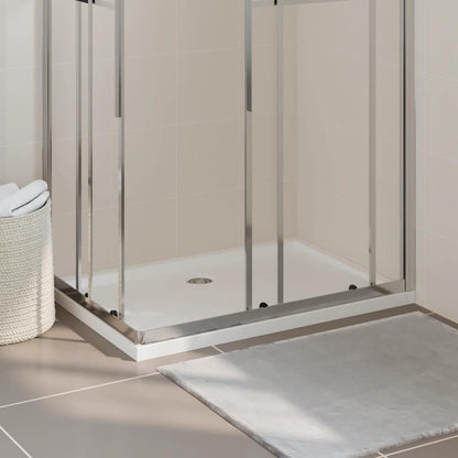 Rectangular Shower Base Tray 70x100cm White ABS | HomeAndLiving