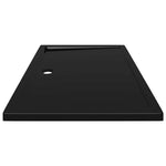 Black Shower Base Tray 80x120cm ABS | HomeAndLiving