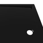 Black Shower Base Tray 80x120cm ABS | HomeAndLiving