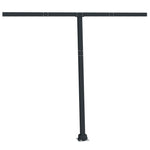 Awning Post Set - Anthracite Iron