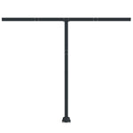 Awning Post Set - Anthracite Iron