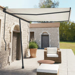 Awning Post Set - Anthracite Iron