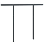 Awning Post Set - Anthracite  Iron