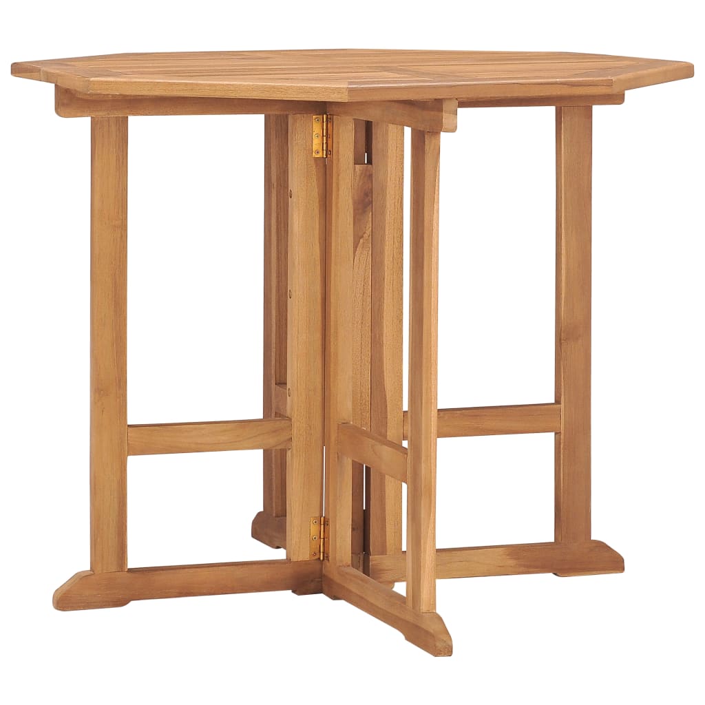 Decorative Folding Garden Dining Table 90x90x75 Home Decor Accent Patio Relax 