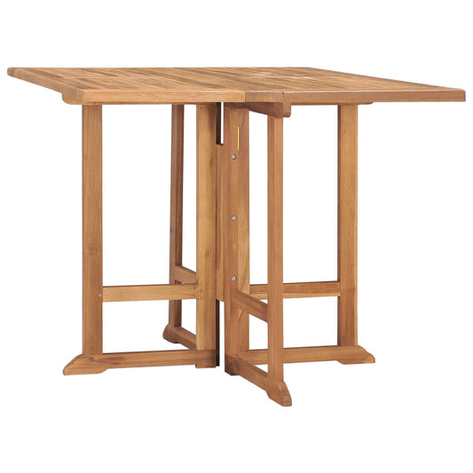 Versatile Folding Garden Dining Table 90x90x75 Indoor Outdoor Use Home Comfort 