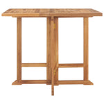 Versatile Folding Garden Dining Table 90x90x75 Indoor Outdoor Use Home Comfort