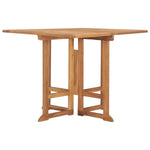 Versatile Folding Garden Dining Table 90x90x75 Indoor Outdoor Use Home Comfort