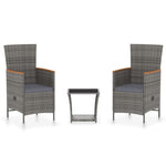 Modern 3 Piece Garden Lounge Set Daily Living Essential Garden Leisure