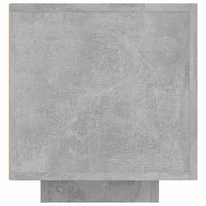 TV Cabinet LED Lights Concrete Grey 160cm | HomeAndLiving