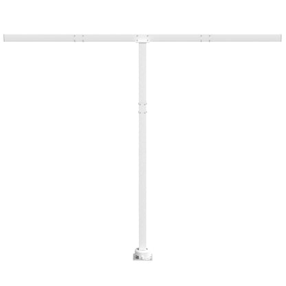 Awning Post Set White - Iron