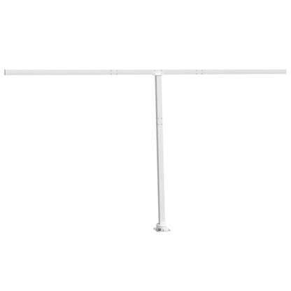 Awning Post Set - White Iron