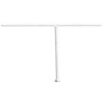 Awning Post Set - White Iron