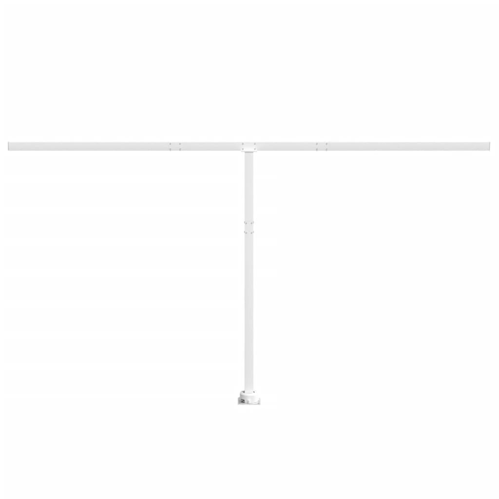 Awning Post Set - White Iron