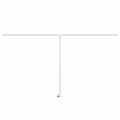 Awning Post Set - White Iron