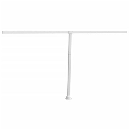 Awning Post Set - White Iron