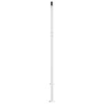 Awning Post Set White-Iron